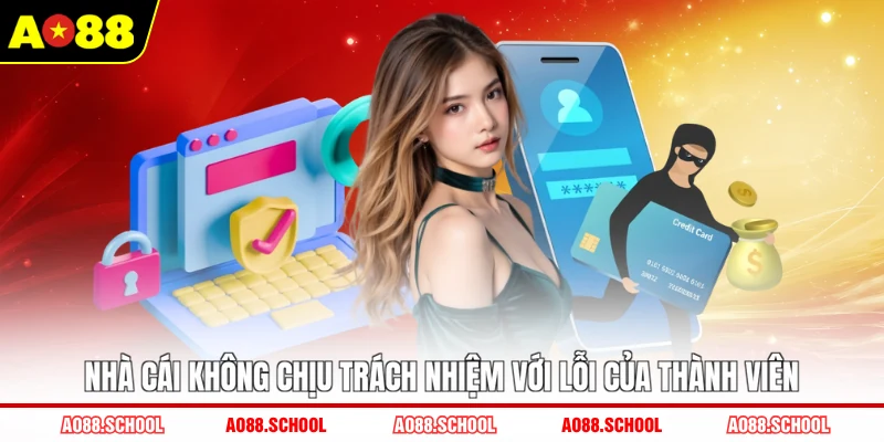 Nhà cái không chịu trách nhiệm với lỗi của thành viên Nhà cái không chịu trách nhiệm với lỗi của thành viên